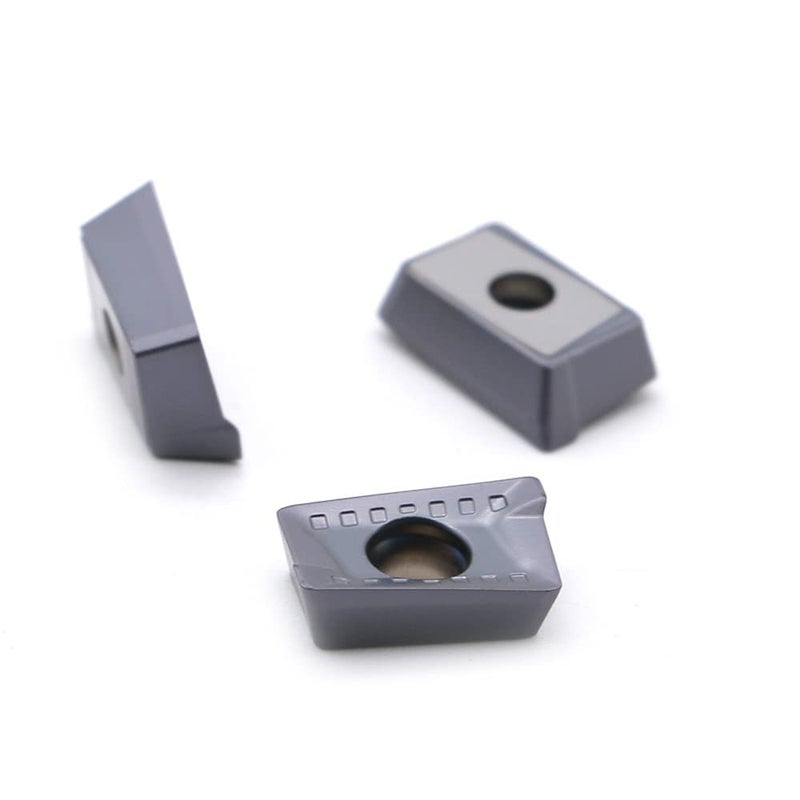 CDBP CNC Carbide Milling Inserts for Metal Cutting APKT1003PDSR-30, Indexable Inserts for Square Shoulder Milling Tools, 10 PCS. - Image 3